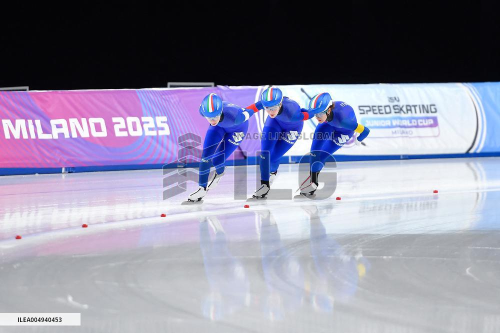 SPORT INVERNALI - Pattinaggio sul Ghiaccio - ISU Speed Skating Junior World Cup