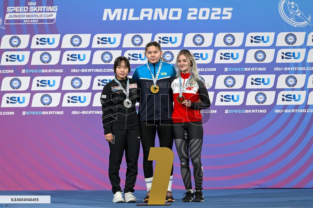 SPORT INVERNALI - Pattinaggio sul Ghiaccio - ISU Speed Skating Junior World Cup