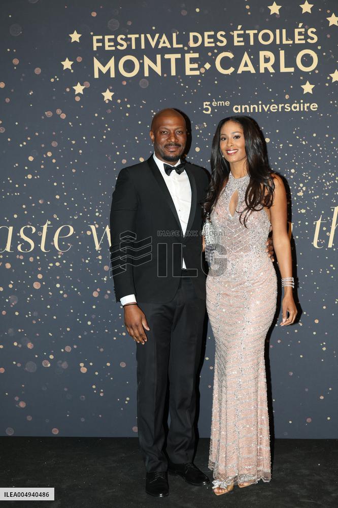 NO TABLOIDS - Prince Albert II with Chefs of SBM Group - Monaco