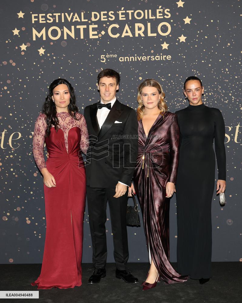 NO TABLOIDS - Prince Albert II with Chefs of SBM Group - Monaco