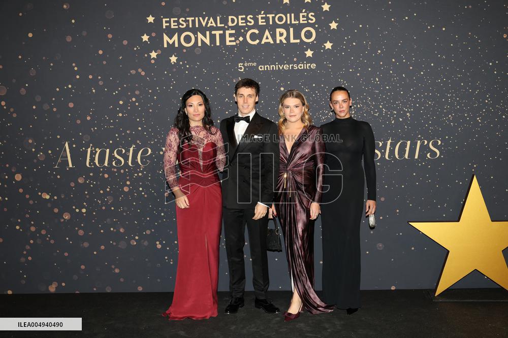 NO TABLOIDS - Prince Albert II with Chefs of SBM Group - Monaco