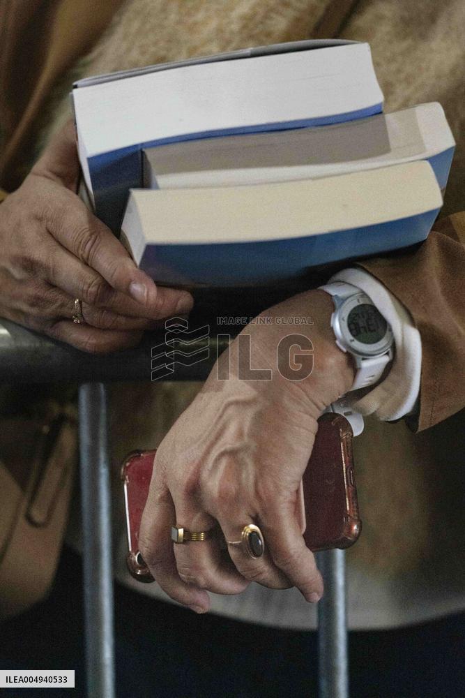 Jordan Bardella Book Signing in Moissac - France