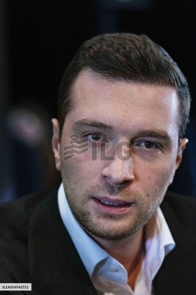 Jordan Bardella Book Signing in Moissac - France