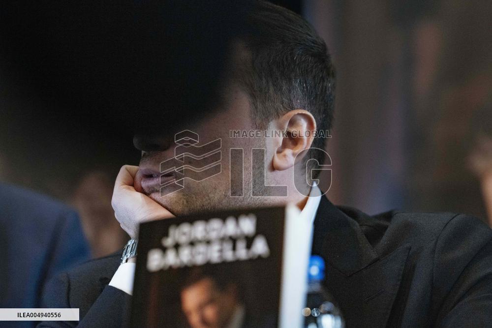 Jordan Bardella Book Signing in Moissac - France