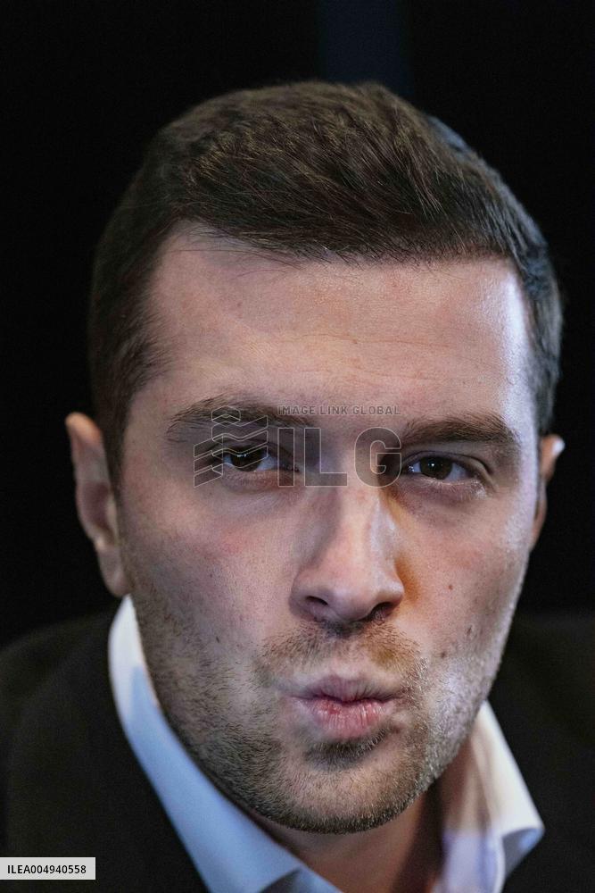 Jordan Bardella Book Signing in Moissac - France