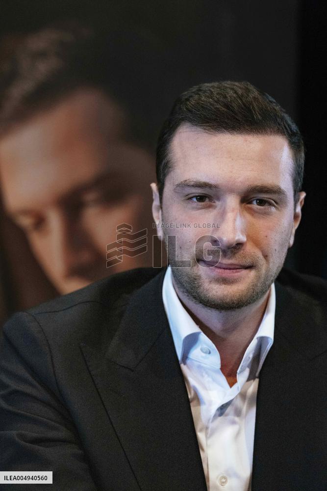 Jordan Bardella Book Signing in Moissac - France