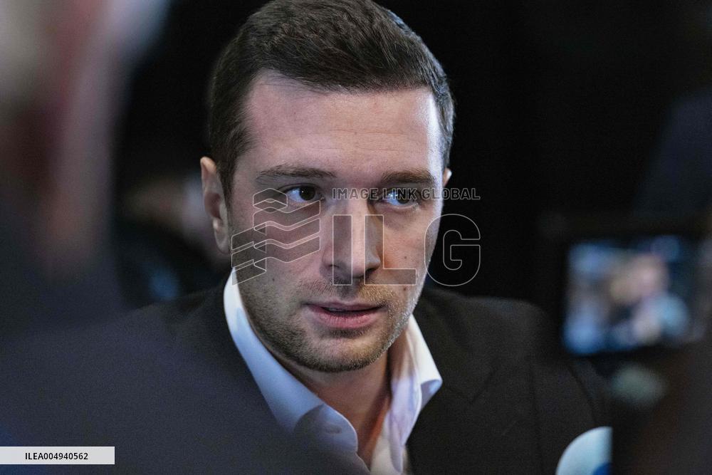 Jordan Bardella Book Signing in Moissac - France