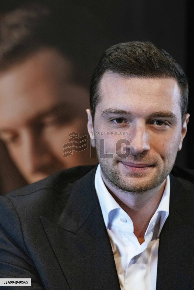 Jordan Bardella Book Signing in Moissac - France