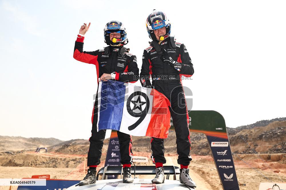 French driver Sebastien Ogier wins his ninth title in WCR - Saudi Arabia
