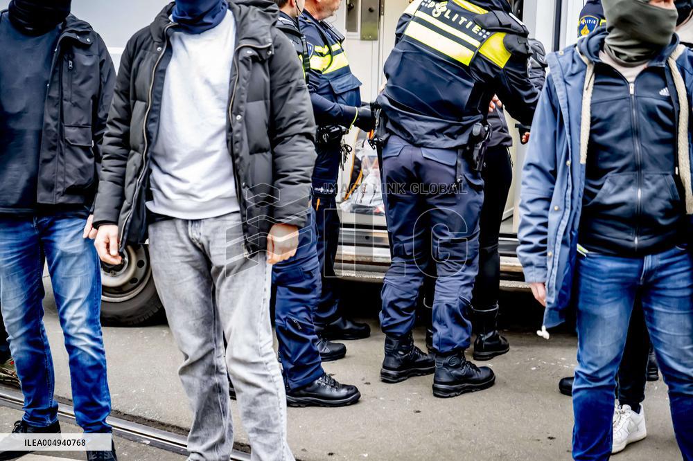 Protest Against Mass Immigration in Netherlands - The Hague