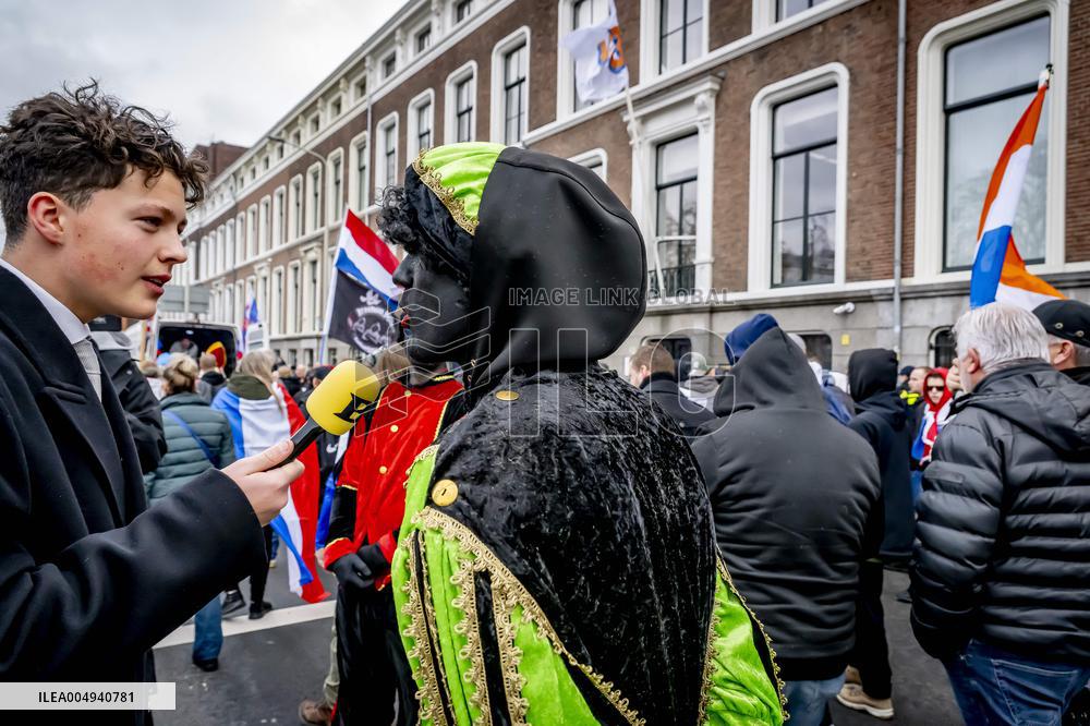 Protest Against Mass Immigration in Netherlands - The Hague
