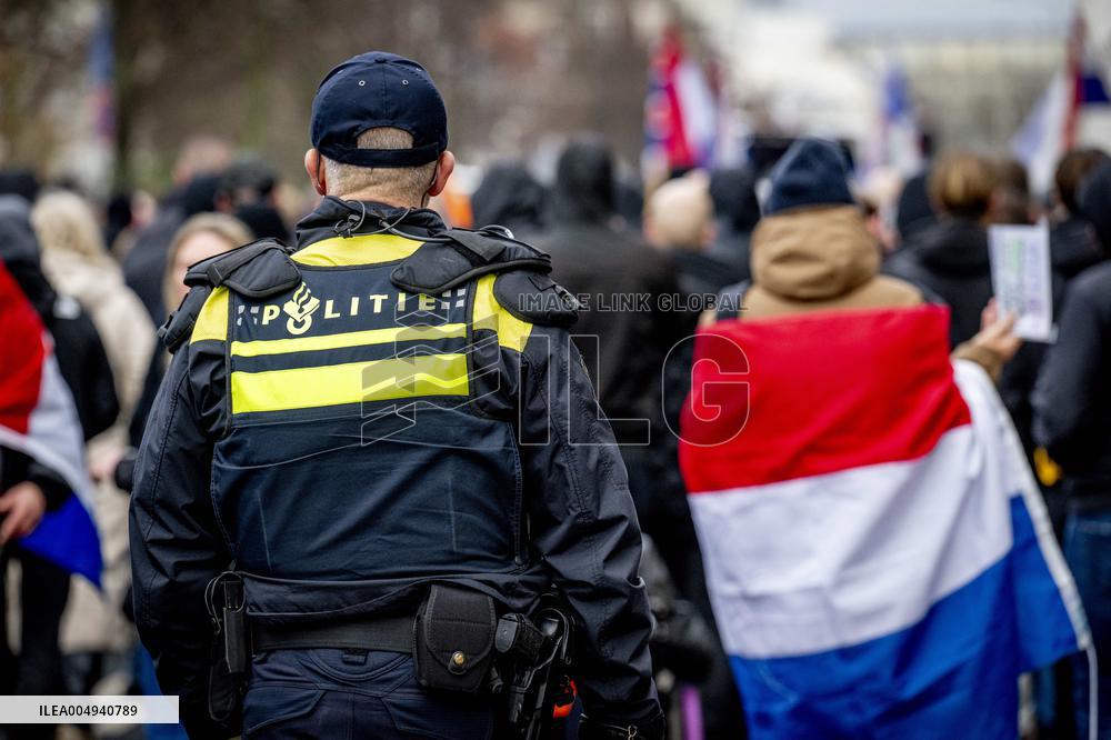Protest Against Mass Immigration in Netherlands - The Hague