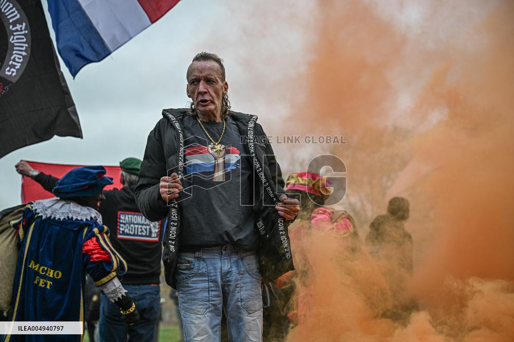 Protest Against Mass Immigration in Netherlands - The Hague
