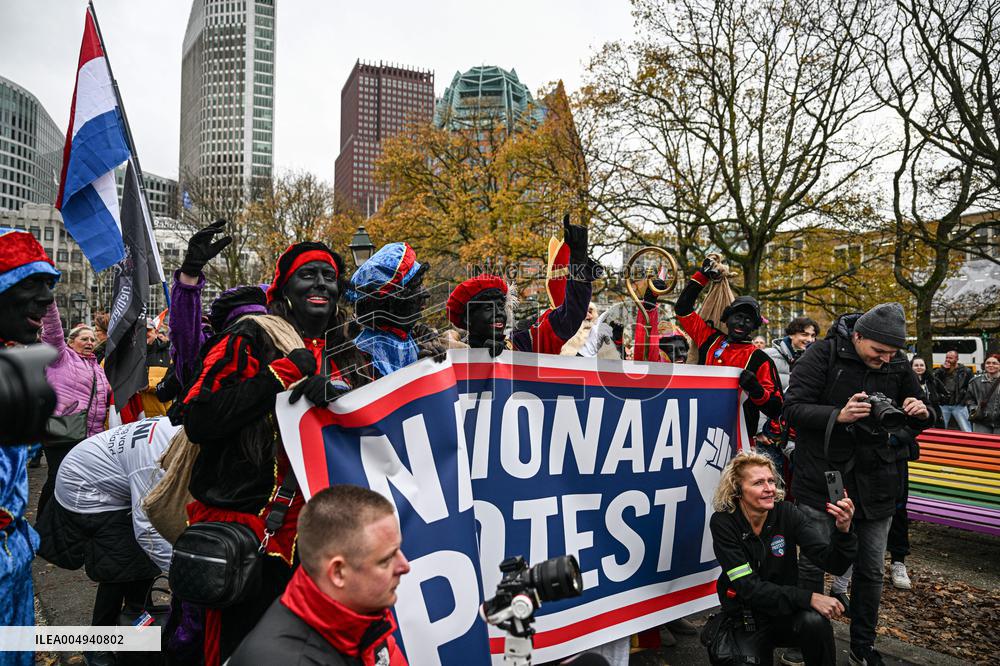 Protest Against Mass Immigration in Netherlands - The Hague