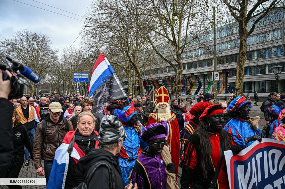 Protest Against Mass Immigration in Netherlands - The Hague