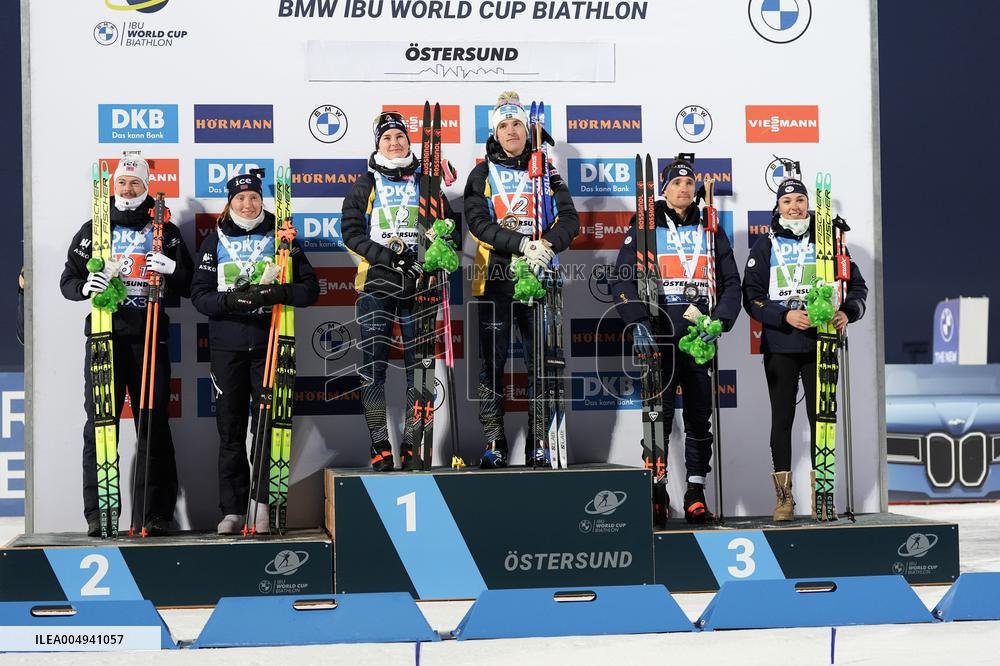 IBU BIATHLON WORLD CUP OSTERSUND