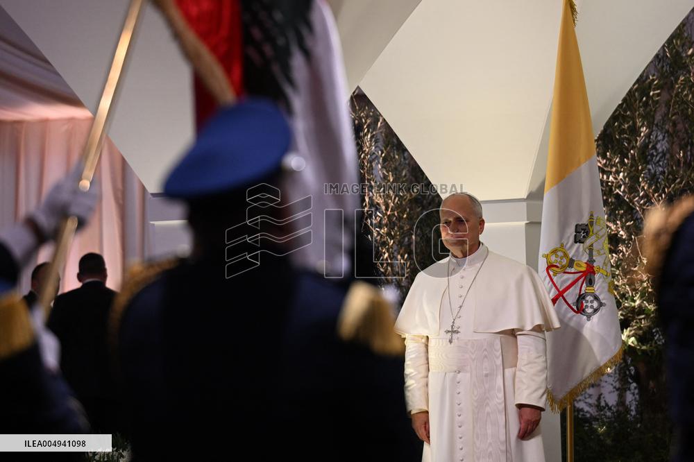 Pope Leo XIV Arrives In Beirut - Lebanon
