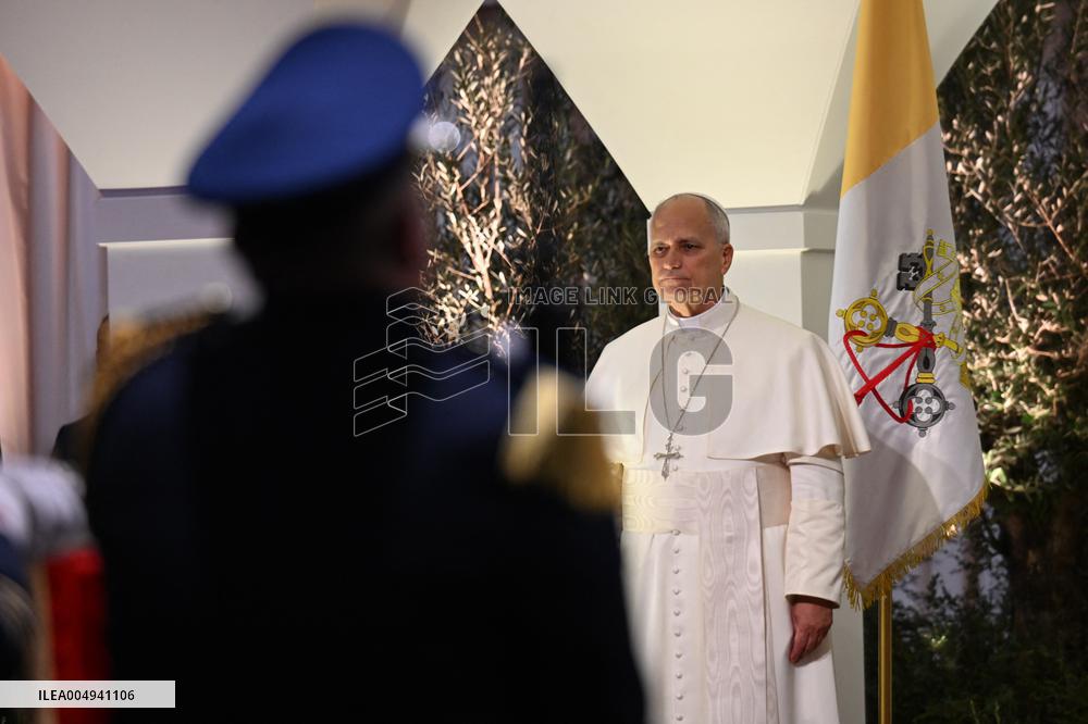 Pope Leo XIV Arrives In Beirut - Lebanon