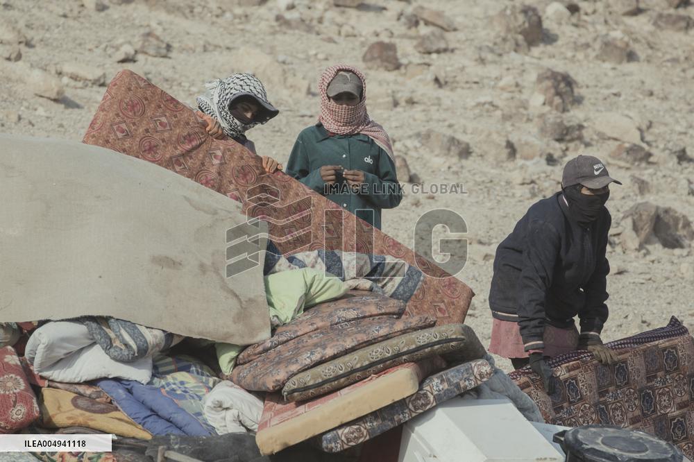 Palestinian Family Endures Repeated Displacement - West Bank