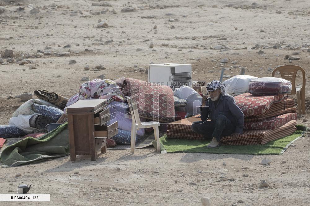 Palestinian Family Endures Repeated Displacement - West Bank