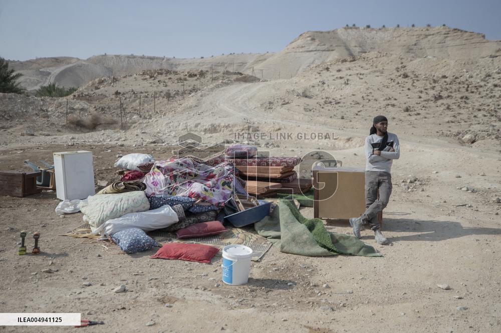 Palestinian Family Endures Repeated Displacement - West Bank