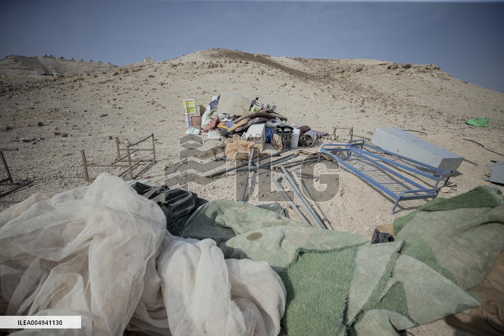 Palestinian Family Endures Repeated Displacement - West Bank