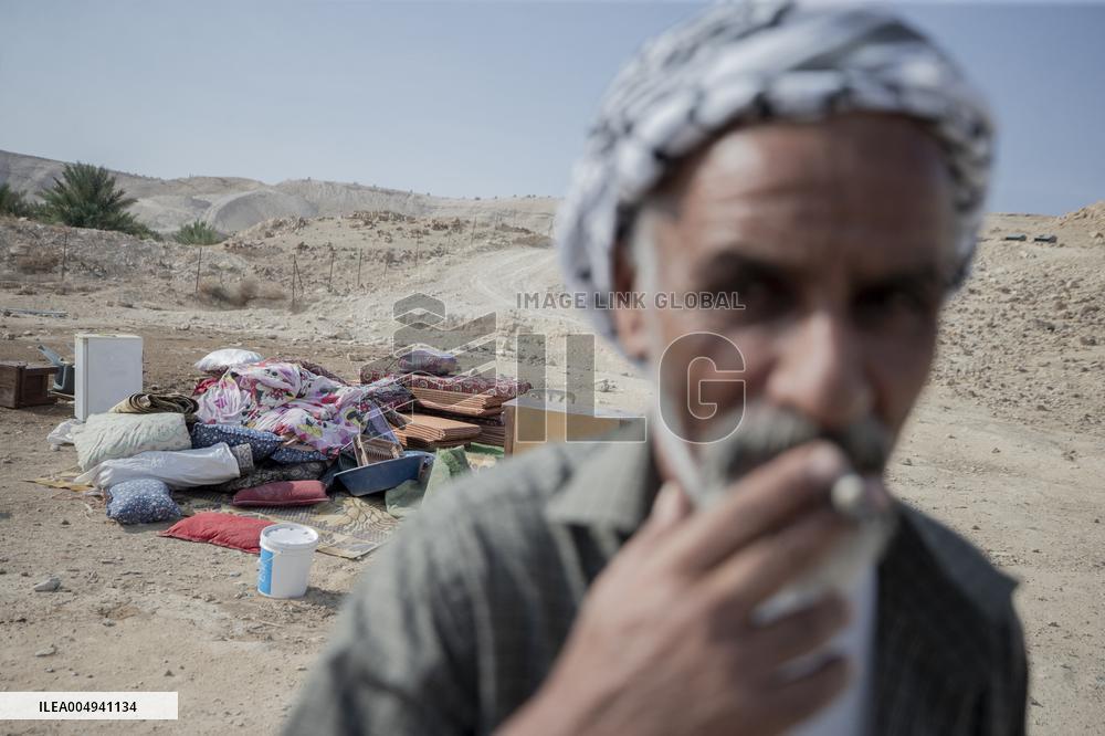 Palestinian Family Endures Repeated Displacement - West Bank