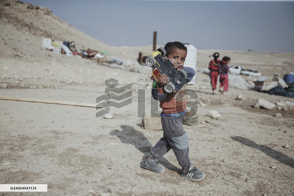 Palestinian Family Endures Repeated Displacement - West Bank