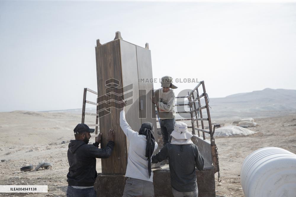 Palestinian Family Endures Repeated Displacement - West Bank