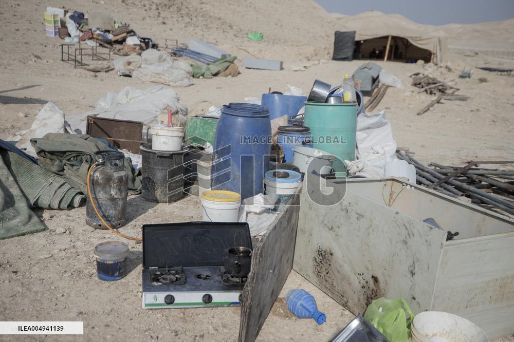 Palestinian Family Endures Repeated Displacement - West Bank