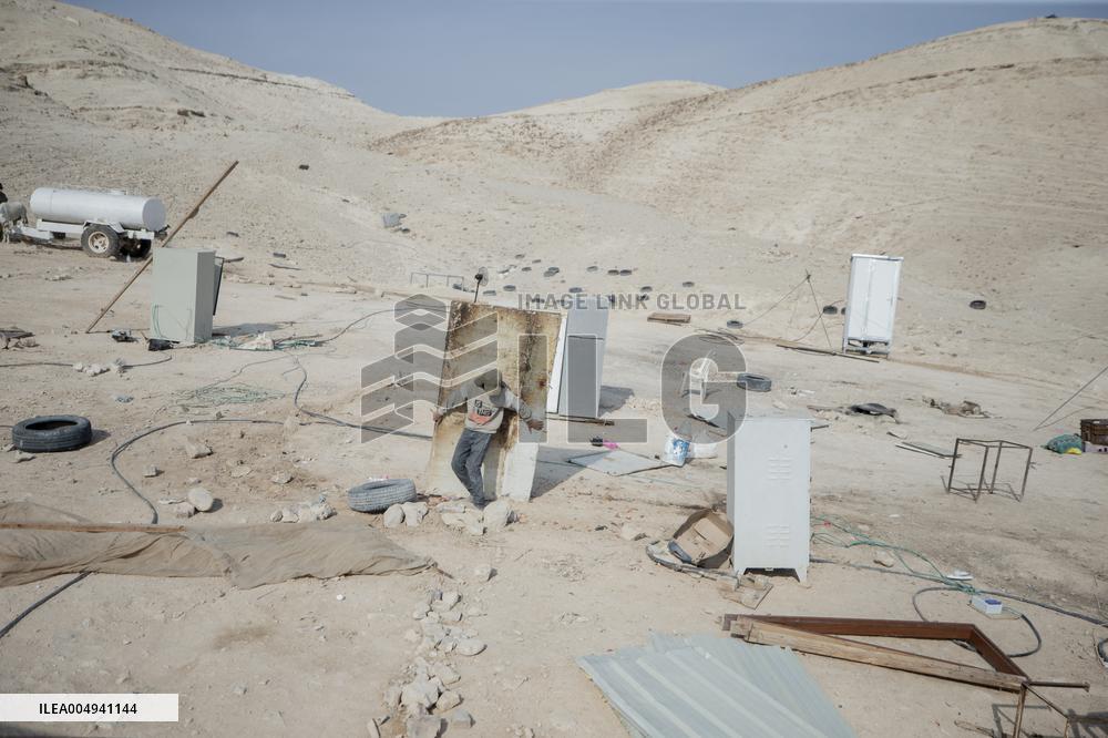 Palestinian Family Endures Repeated Displacement - West Bank