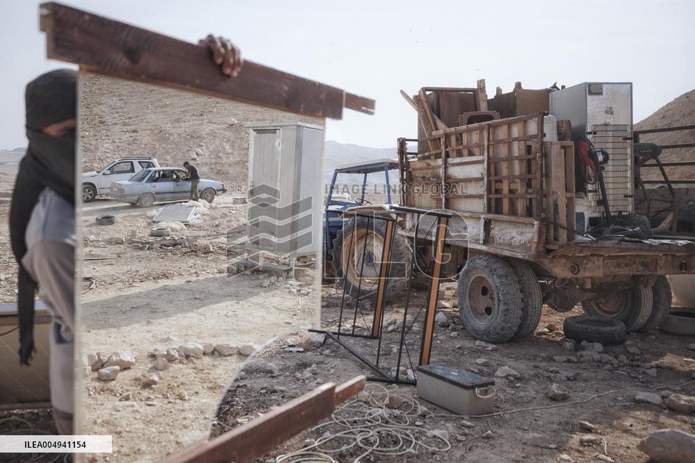 Palestinian Family Endures Repeated Displacement - West Bank