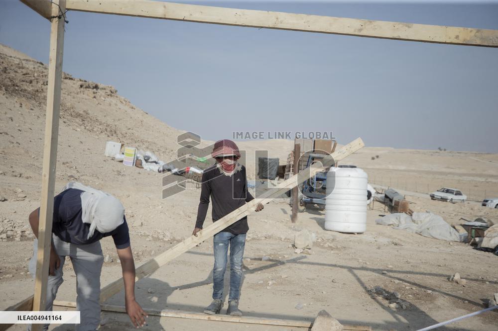 Palestinian Family Endures Repeated Displacement - West Bank