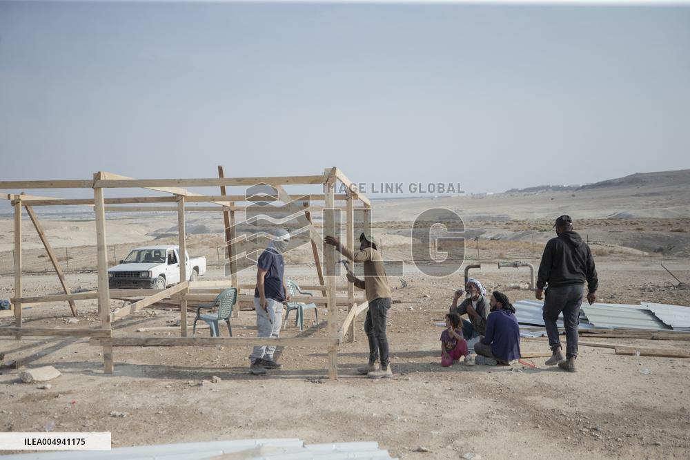 Palestinian Family Endures Repeated Displacement - West Bank