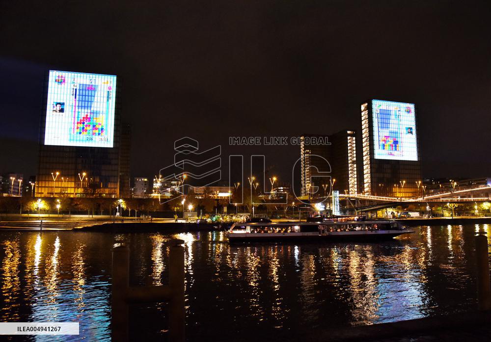 French Final Of Red Bull Tetris - Paris