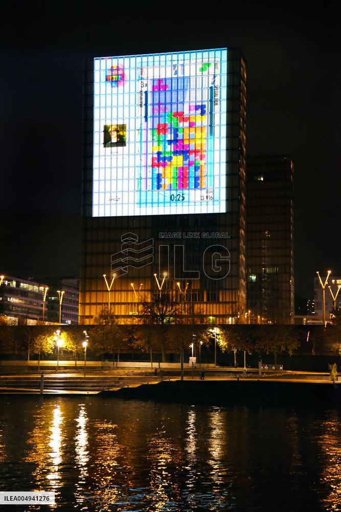 French Final Of Red Bull Tetris - Paris