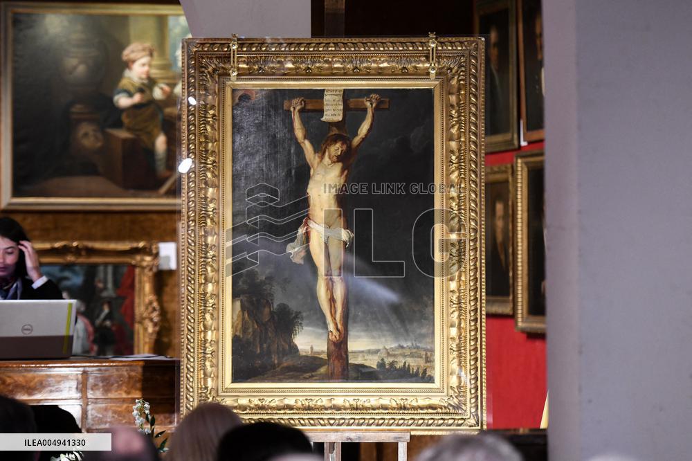 Rubens' Painting "Christ on the Cross" Sold for €2.3 Million - Versailles