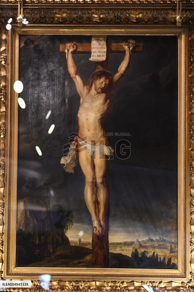 Rubens' Painting "Christ on the Cross" Sold for €2.3 Million - Versailles