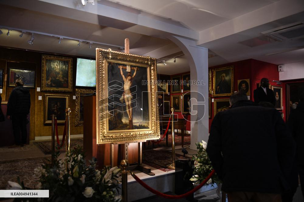 Rubens' Painting "Christ on the Cross" Sold for €2.3 Million - Versailles