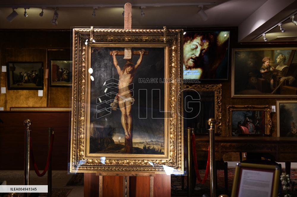 Rubens' Painting "Christ on the Cross" Sold for €2.3 Million - Versailles