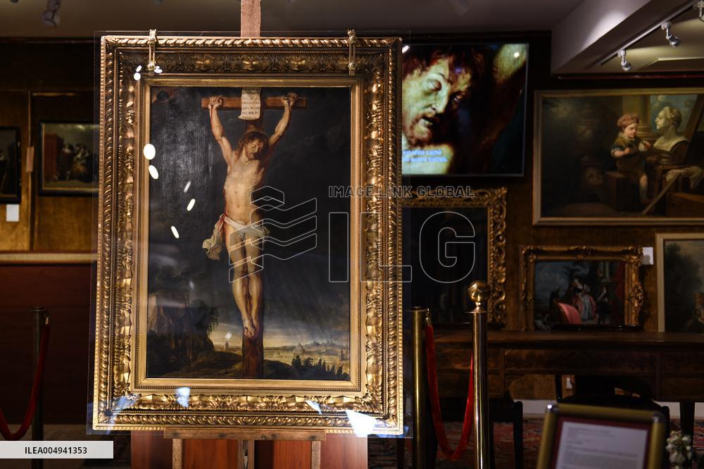 Rubens' Painting "Christ on the Cross" Sold for €2.3 Million - Versailles