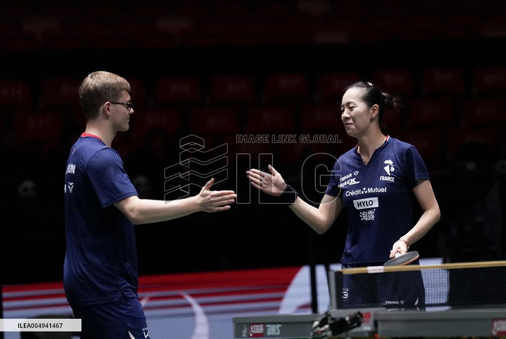 Chengdu ITTF Mixed Team World Cup - France vs Brazil