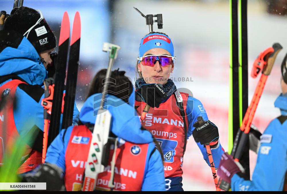 IBU BIATHLON WORLD CUP OSTERSUND