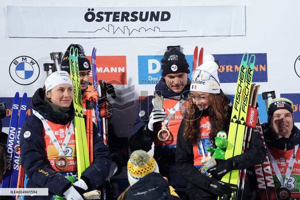 IBU BIATHLON WORLD CUP OSTERSUND