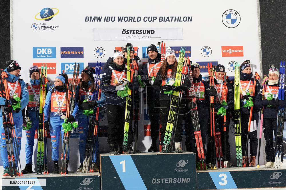 IBU BIATHLON WORLD CUP OSTERSUND