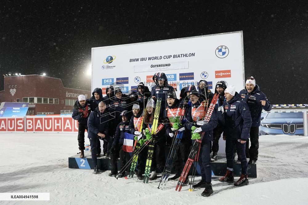 IBU BIATHLON WORLD CUP OSTERSUND