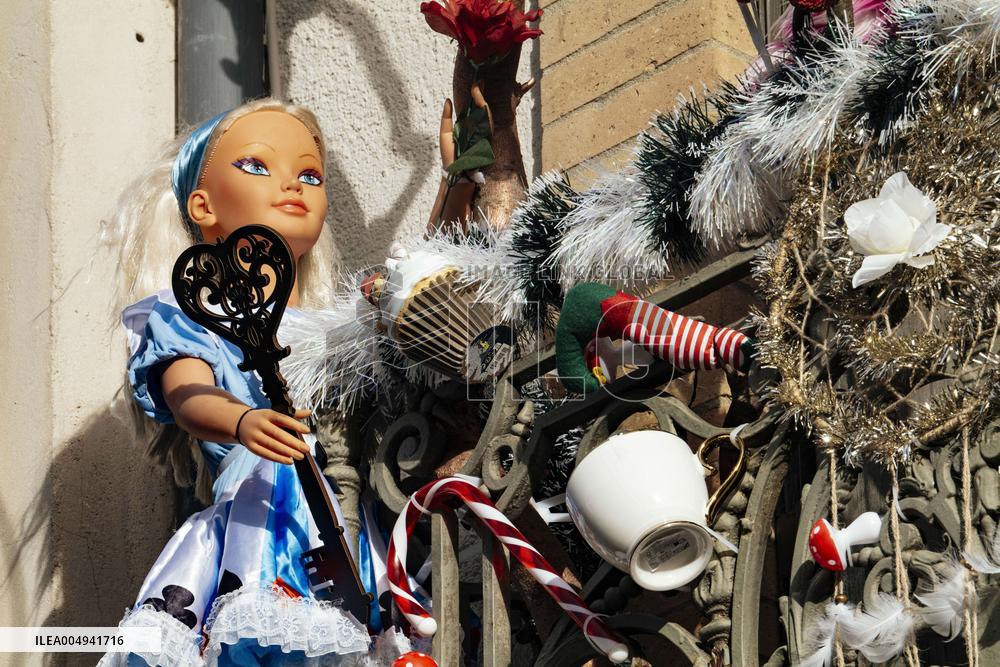 Illustration - Christmas Decorations in Montauban - France