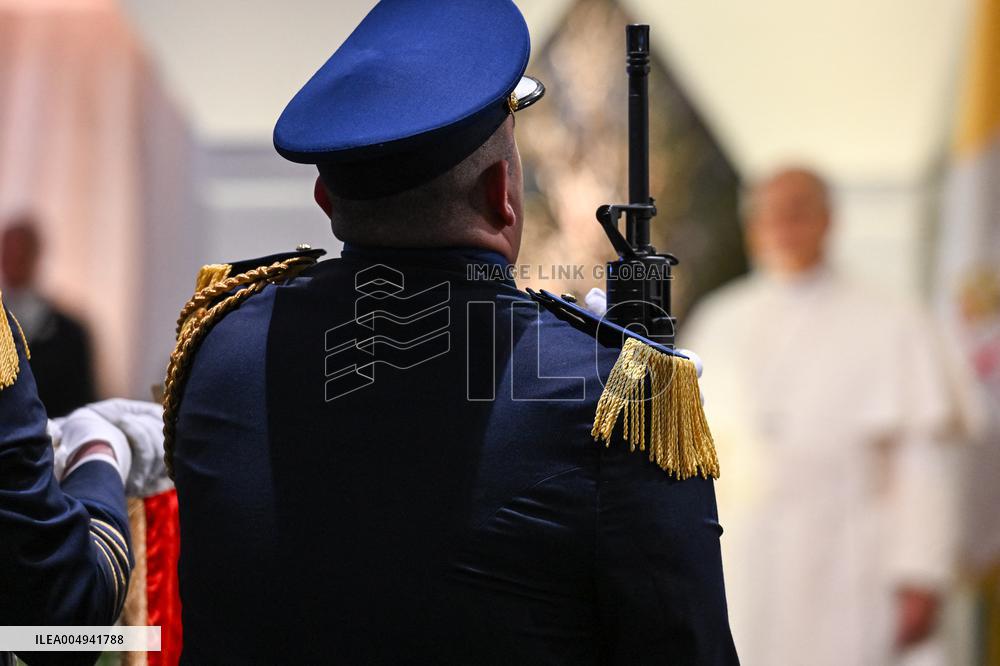 Pope Leo XIV Arrived In Beirut - Lebanon