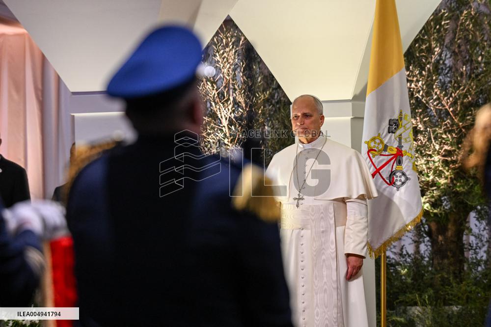 Pope Leo XIV Arrived In Beirut - Lebanon