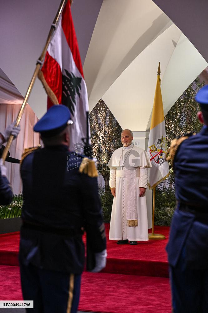 Pope Leo XIV Arrived In Beirut - Lebanon